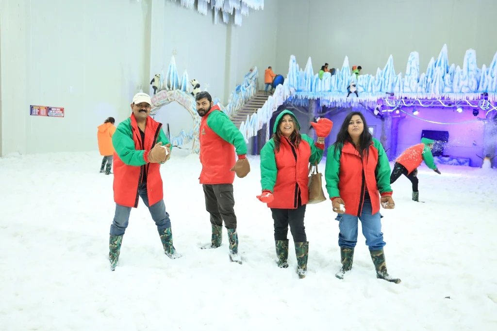 Snow World Delhi Installation